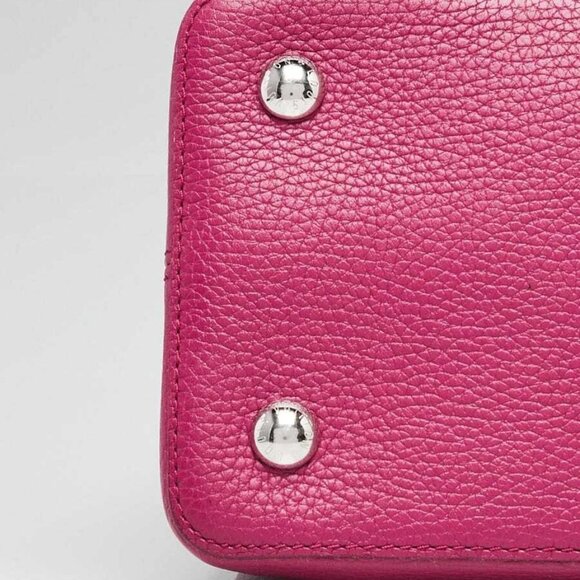 Louis Vuitton Galet/Violet Taurillon Leather Capucines MM Bag - Picture 4 of 12